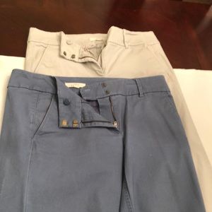 Loft Marisa style crop pants. 2 pairs.